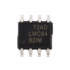 10 件 LMC6482AIM LMC6482IM CMOS 双轨至轨输入和输出运算放大器 SOP-8 针