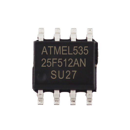 10Pcs AT25F512AN-10SU-2.7 25F512AN High Speed SPI Serial Flash Memory SOP-8pin