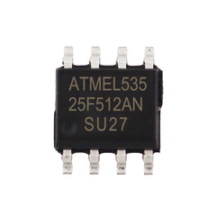 10Pcs AT25F512AN-10SU-2.7 25F512AN High Speed SPI Serial Flash Memory SOP-8pin