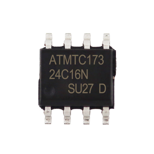 10Pcs AT24C16 24C16BN 24C16N AT24C16N-10SI-2.7 EEPROM Serial I2C 16Kbit 2K x 8 1.8 to 5.5V SOP-8pin