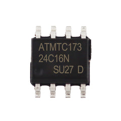 10 件 AT24C16 24C16BN 24C16N AT24C16N-10SI-2.7 EEPROM 串行 I2C 16K 位 2K x 8 1.8 至 5.5V SOP-8 引脚