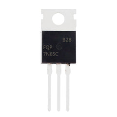 10Pcs FQP7N65C 7N65 N-Channel MOSFET TO-220AB