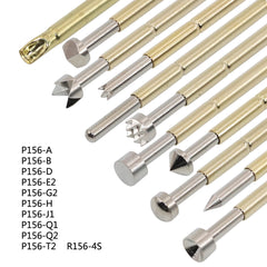 100 件测试探针 Pogo Pin 插座 P156-A P156-B P156-D P156-E2 P156-G2 P156-H P156-J1 P156-Q1 P156-Q2 P156-T2 R156-4S 工具