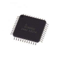2Pcs AT89S52 AT89S52-24AU Programmer Microcontroller Patch Franchise Chip QFP-44