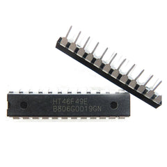 5pcs HT46F49E Cost-Effective A/D Flash Type 8-Bit MCU with EEPROM DIP-28