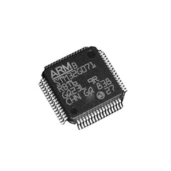 5 件 STM32G071RBT6 主流 Arm Cortex-M0+ MCU,配备 128 KB 闪存 QFP-64