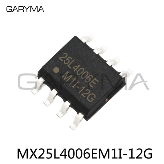 5Pcs MX25L4006EM1I-12G Macronix NOR 4Mbit Serial Flash Memory SOP-8pin