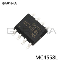 10pcs MC4558L Dual Bipolar Op-Amps SOP-8pin