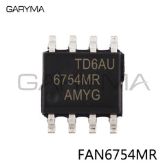 10pcs FAN6754MR 6754MR Highly Integrated Green- Mode PWM Controller SOP-8pin