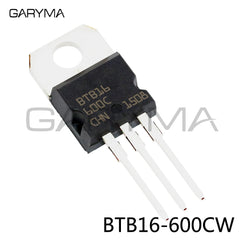 10 件 BTB16-600C BTB16 双向可控硅晶闸管 TO-220