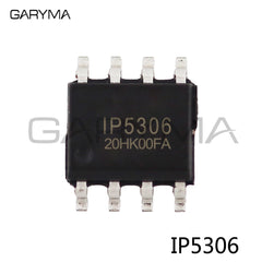 10pcs IP5306 2.1A Charging 2.4 A Discharge Highly Integrated Mobile Power SOC SOP-8pin