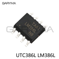 10pcs UTC386L LM386L Low Voltage Audio Power Amplifier SOP-8pin