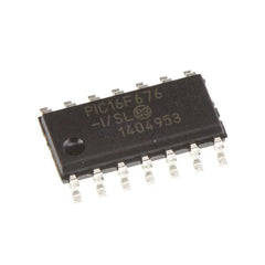 5 件 PIC16F676-I/SL 基于闪存的 8 位 CMOS 微控制器 SOP14