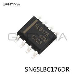 10Pcs SN65LBC176DR 6LB176 Single Transmitter/Receiver RS-485 SOP-8pin