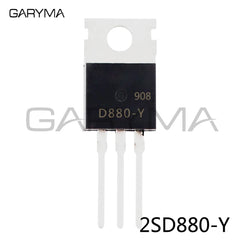 10 件 2SD880-Y D880-Y NPN 硅功率晶体管 TO-220