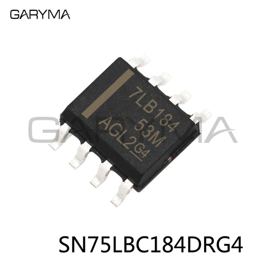 10Pcs SN75LBC184DRG4 7LB184 Transient Voltage Suppression Differential Transceiver SOP-8pin