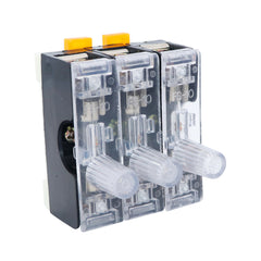 6X30mm 玻璃保险丝座 FS-101 导轨安装单极 6*30 保险丝外壳 0.5A ~ 30A FS-102 FS-103