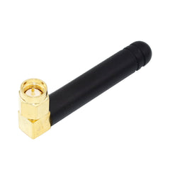 5Pcs 433 MHz Wireless Radio Antenna Omni 50mm Radio Antenna SMA Male Right Angle