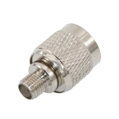 5 件装 TNC 公插头转 SMA 母插孔直型射频同轴适配器