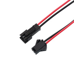 5 对长 JST SM 2P 3P 4P 5P 插头公对母电线连接器 SM2.54 毫米 LED 连接器 10 厘米/15 厘米