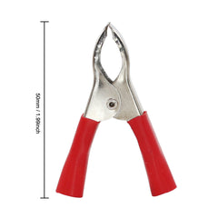 10 个装 50 毫米 70 毫米鳄鱼夹 汽车电池夹 绝缘鳄鱼夹 低压电线引线测试夹