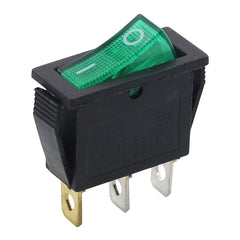 5 件装船用摇臂开关 KCD3 2 针/3 针 15A 16A/250V 开-关-开 开-关 电源开关带灯