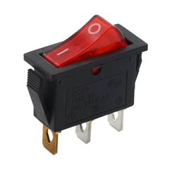 5 件装船用摇臂开关 KCD3 2 针/3 针 15A 16A/250V 开-关-开 开-关 电源开关带灯