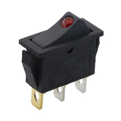 5 件装船用摇臂开关 KCD3 2 针/3 针 15A 16A/250V 开-关-开 开-关 电源开关带灯