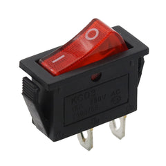 5 件装船用摇臂开关 KCD3 2 针/3 针 15A 16A/250V 开-关-开 开-关 电源开关带灯