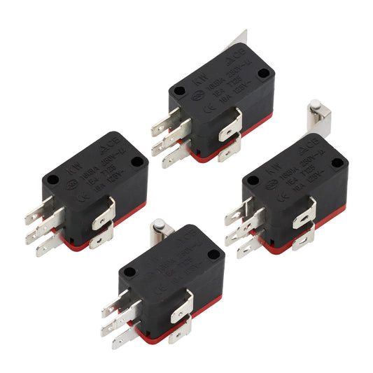 5Pcs Micro Switch V-15-2C25 V-152-2C25 V-155-2C25 V-156-2C25 Double Tact Stroke Micro-motion Limit Switch