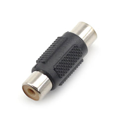 5 件装 RCA 母对母插孔插头 RCA 公对公连接器 AV 电缆插头视频音频 CCTV 延长适配器