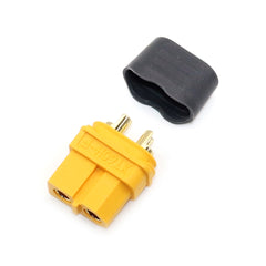 5 件装 XT60 XT60H 插头带护套外壳母头/公头适用于 RC 锂聚合物电池模型飞机配件