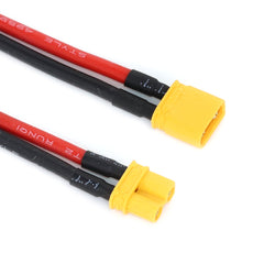 10/20/30cm XT30U 公母插头连接器,带 18 AWG 硅胶线,适用于 RC 锂电池 FPV 无人机