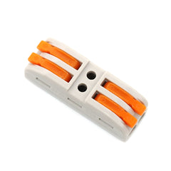 1Pcs 1-12pins Quick Multi-circuit Splicing Butt Wire Connector Mini Fast Terminal Home Spring Splicing Push Junction Box 222 223