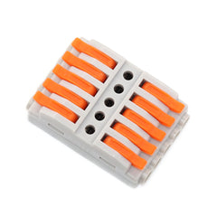 1Pcs 1-12pins Quick Multi-circuit Splicing Butt Wire Connector Mini Fast Terminal Home Spring Splicing Push Junction Box 222 223