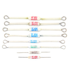 5 件装射频陶瓷温度保险丝 130C 155C 165C 185C 216C 240C 度 250V 10A 15A 20A 适用于电饭锅保护电阻