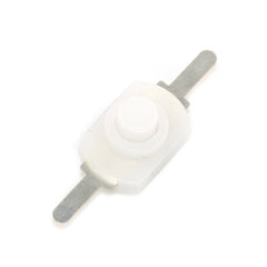 10 个 1208YD DC 1A/30V 12*8 毫米 黑色/白色迷你按钮开关适用于手电筒自锁开关