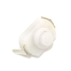 10 个 1288BM DC 1A/30V 手电筒直角开关黑色/白色迷你按钮开关适用于手电筒自锁开关