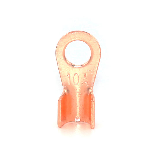 10Pcs Copper OT Series Terminal 20/30/40/50/60/80/100/150/200/250/300/400A Splice Wire Dia Bare Battery Cable Connector Open Lug