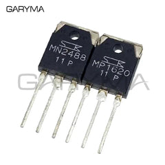 5Pcs MN2488 + 5Pcs MP1620 NPN/PNP Silicon Power Transistor 10A160V TO-3P