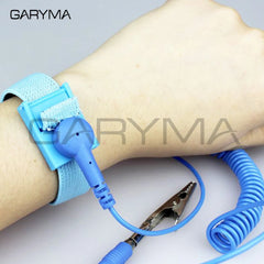 Adjustable Anti Static Bracelet Electrostatic ESD Discharge Cable Reusable Wrist Band Strap Hand With Grounding Wire
