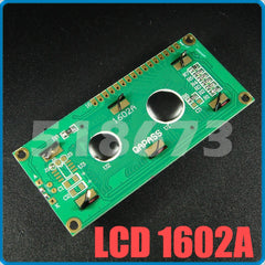 Yellow-Green LCD Module 1602 LCD1602A LCD Screen LCD1602A LCD-1602-5V 5V Black Font With Backlight