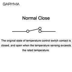 KSD9700 250V 5A/10A/16A 40C 45C 50C 55C 60C 70C 75C 80C 85C 90C 120C NO NC Thermostat Thermal Protector fuses Temperature Switch