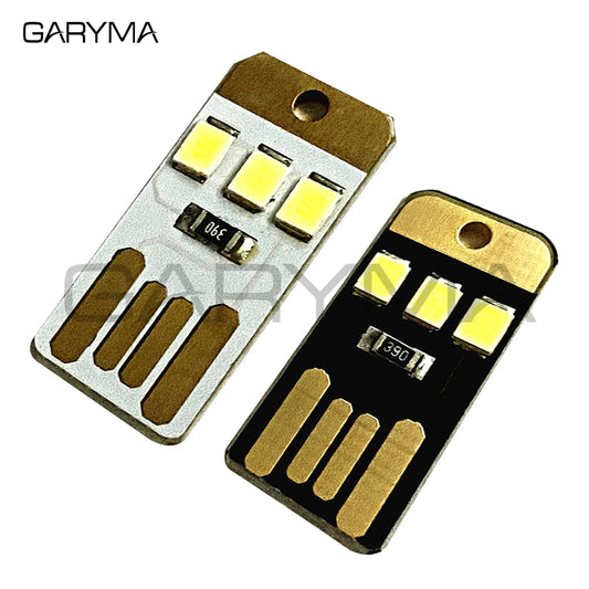 5pcs Mini Night USB LED Keychain Portable Power White Board Pocket Card Lamp Bulb LED Black Board