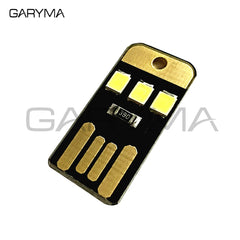 5pcs Mini Night USB LED Keychain Portable Power White Board Pocket Card Lamp Bulb LED Black Board