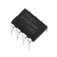 20Pcs PIC12F675-I/P Flash-Based 8-Bit CMOS Microcontrollers DIP-8pin