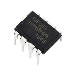 20Pcs PIC12F609-I/P 8-Pin Flash-Based, 8-Bit CMOS Microcontrollers DIP-8pin