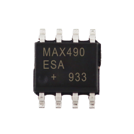 10Pcs MAX490CSA MAX490ESA MAX490 Low-Power, Slew-Rate-Limited RS-485/RS-422 Transceivers SOP-8pin