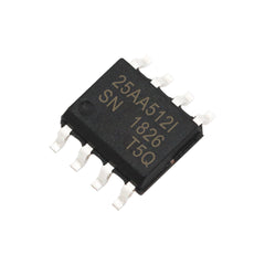 10Pcs 25AA512-I/SN 25AA512I SPI Bus Serial EEPROM SOP-8pin