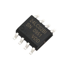 10Pcs 24LC02B-I/SN Serial EEPROM SOP-8pin